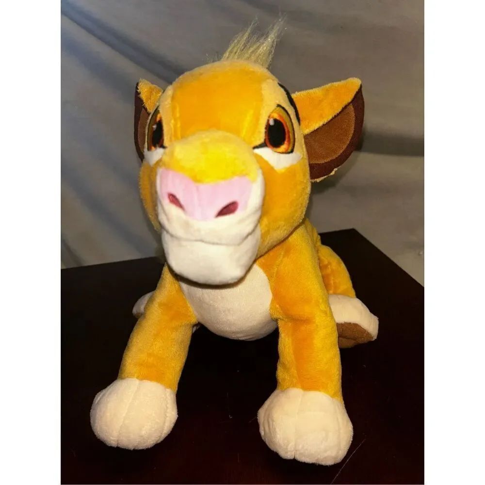 Authentic Disney lion king simba plush